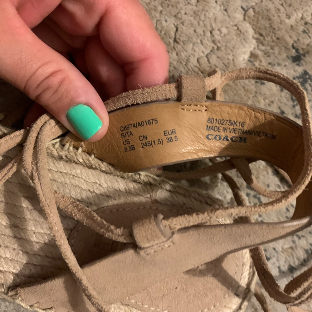 Coach espadrilles - Picture 8 of 12